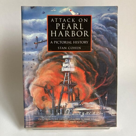Attack on Pearl Harbor A Pictorial History Book by Stan Cohen Vintage WWII - Picture 1 of 9